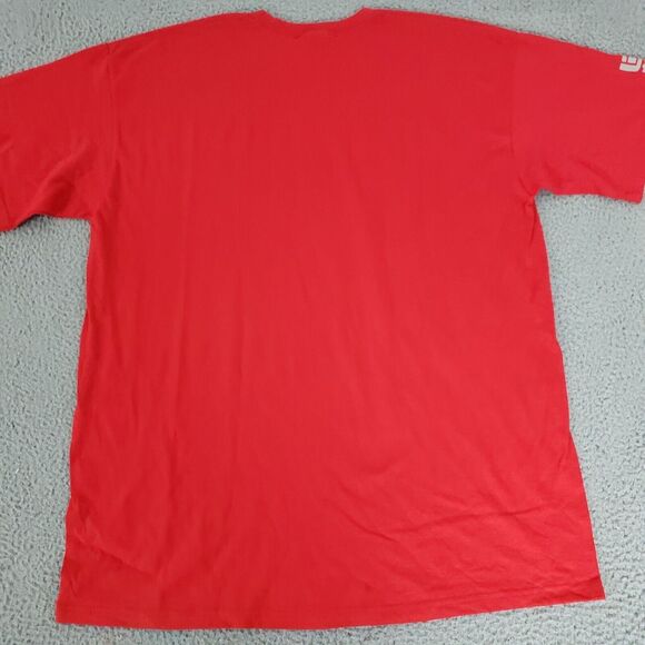 VINTAGE Ohio State Buckeyes Shirt Men Extra Large Red‎ Basketball Nike Lebron XL - Picture 9 of 9